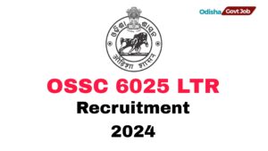 OSSC LTR Recruitment 2024